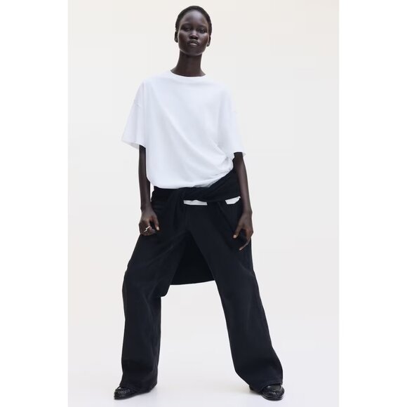 Tolani colection Oversized T-shirt White  X -large A001215 - Picture 1 of 4